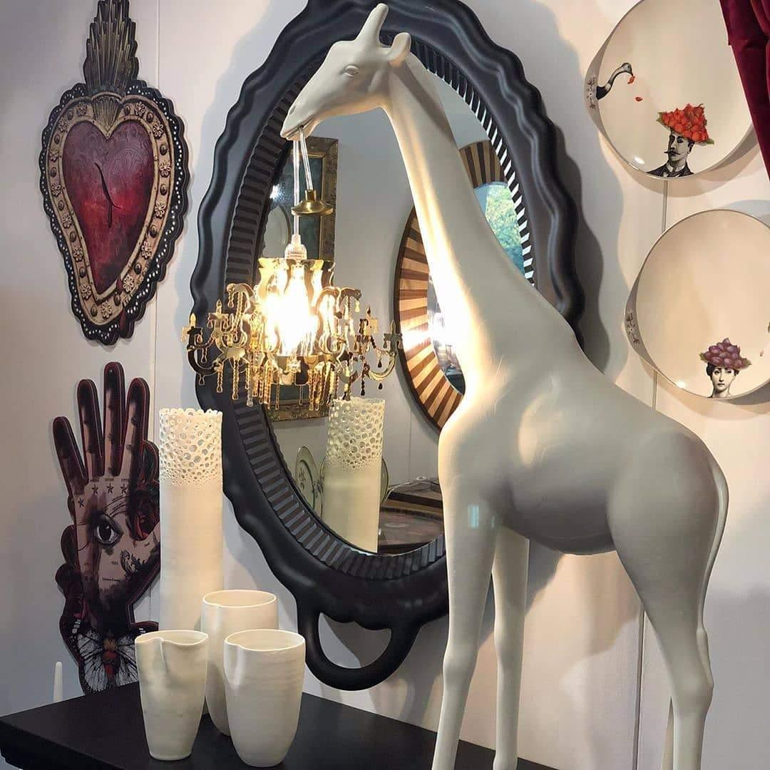 Lampa GIRAFFE IN LOVE XS czarny Qeeboo    Eye on Design