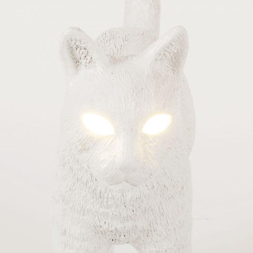 Lampa JOBBY THE CAT biały Seletti    Eye on Design