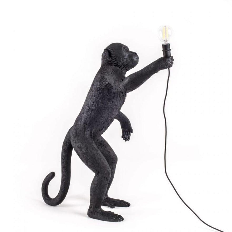 Lampa MONKEY STANDING czarny Seletti    Eye on Design