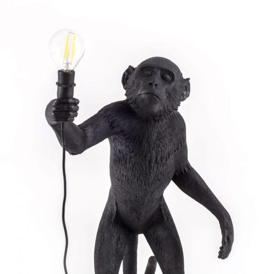 Lampa MONKEY STANDING czarny Seletti    Eye on Design