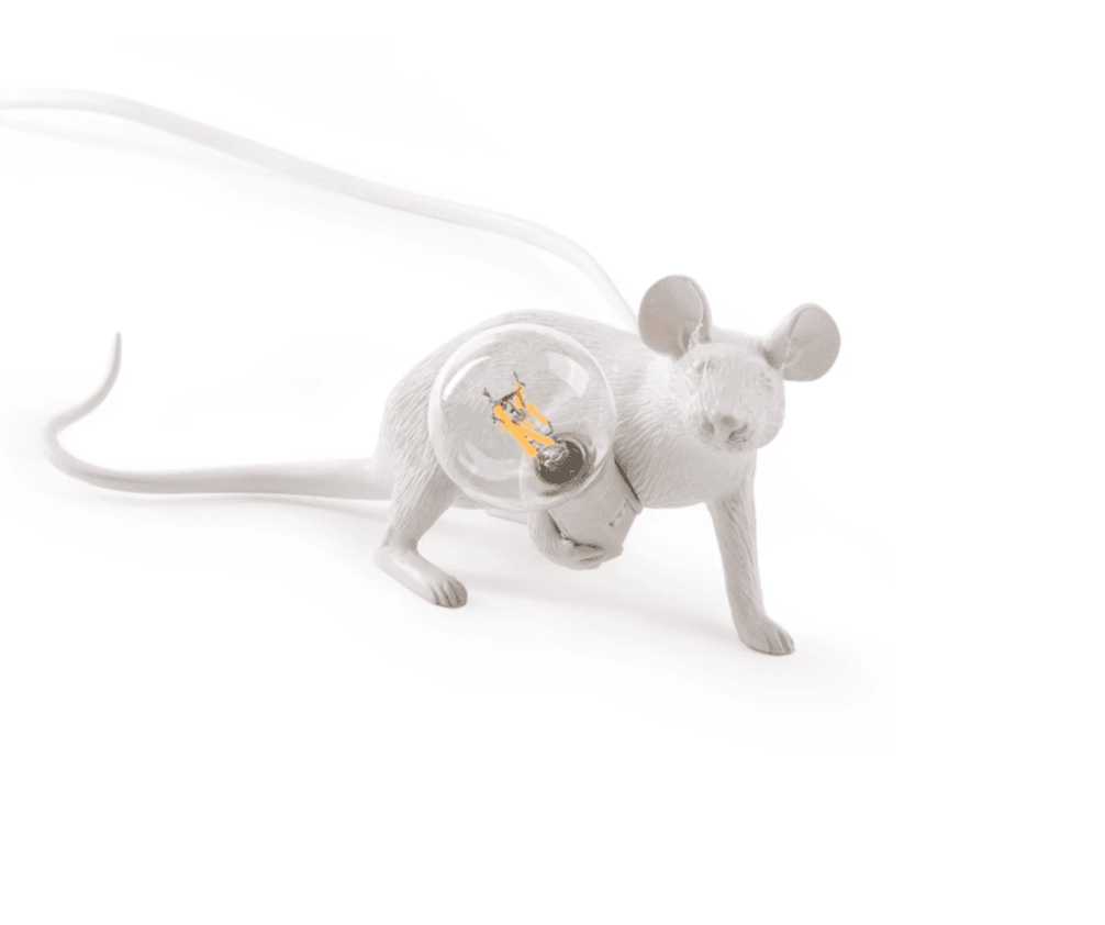 Lampa MOUSE LOP biały Seletti    Eye on Design