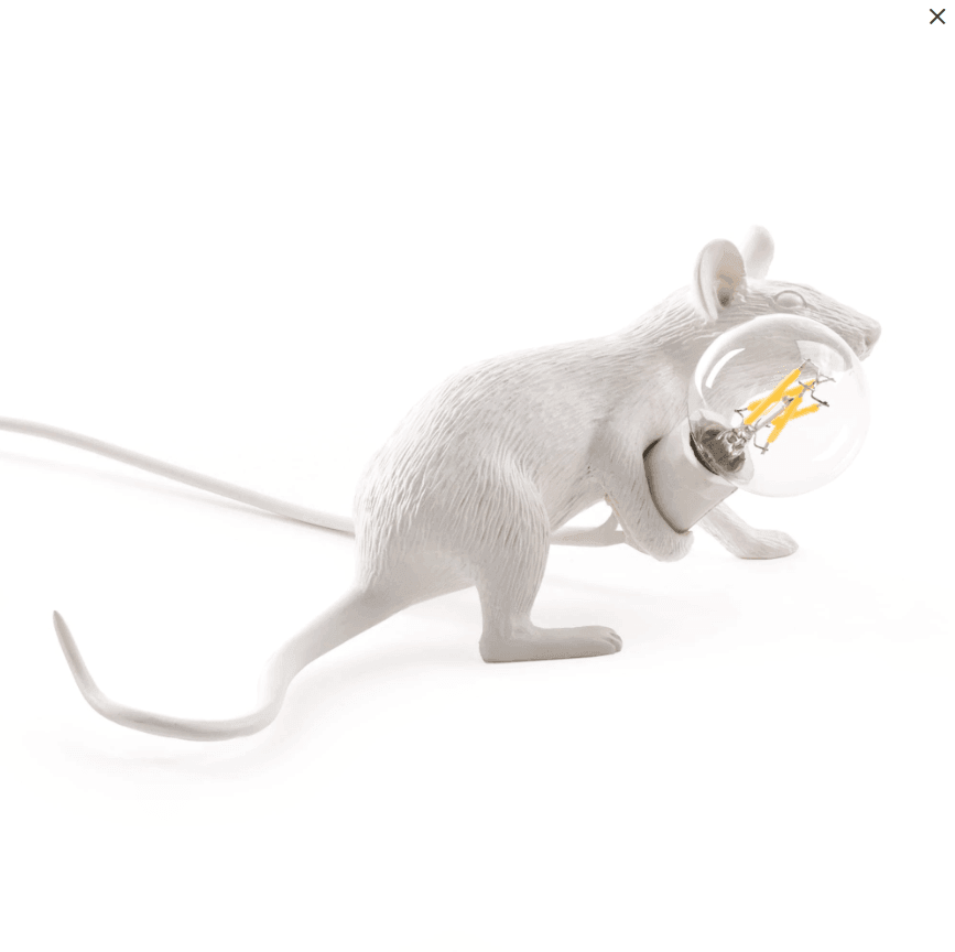 Lampa MOUSE LOP biały Seletti    Eye on Design