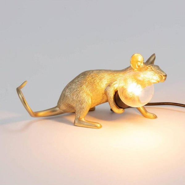 Lampa MOUSE LOP złoty Seletti    Eye on Design