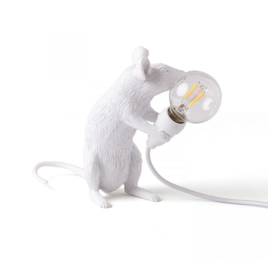 Lampa MOUSE MAC biały Seletti    Eye on Design