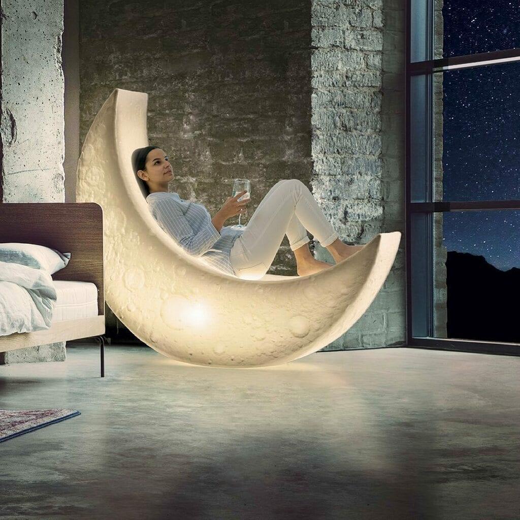 Lampa MY MOON Seletti    Eye on Design