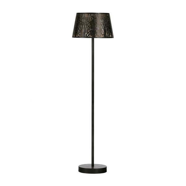 Lampa podłogowa KETO czarny Woood Exclusive    Eye on Design