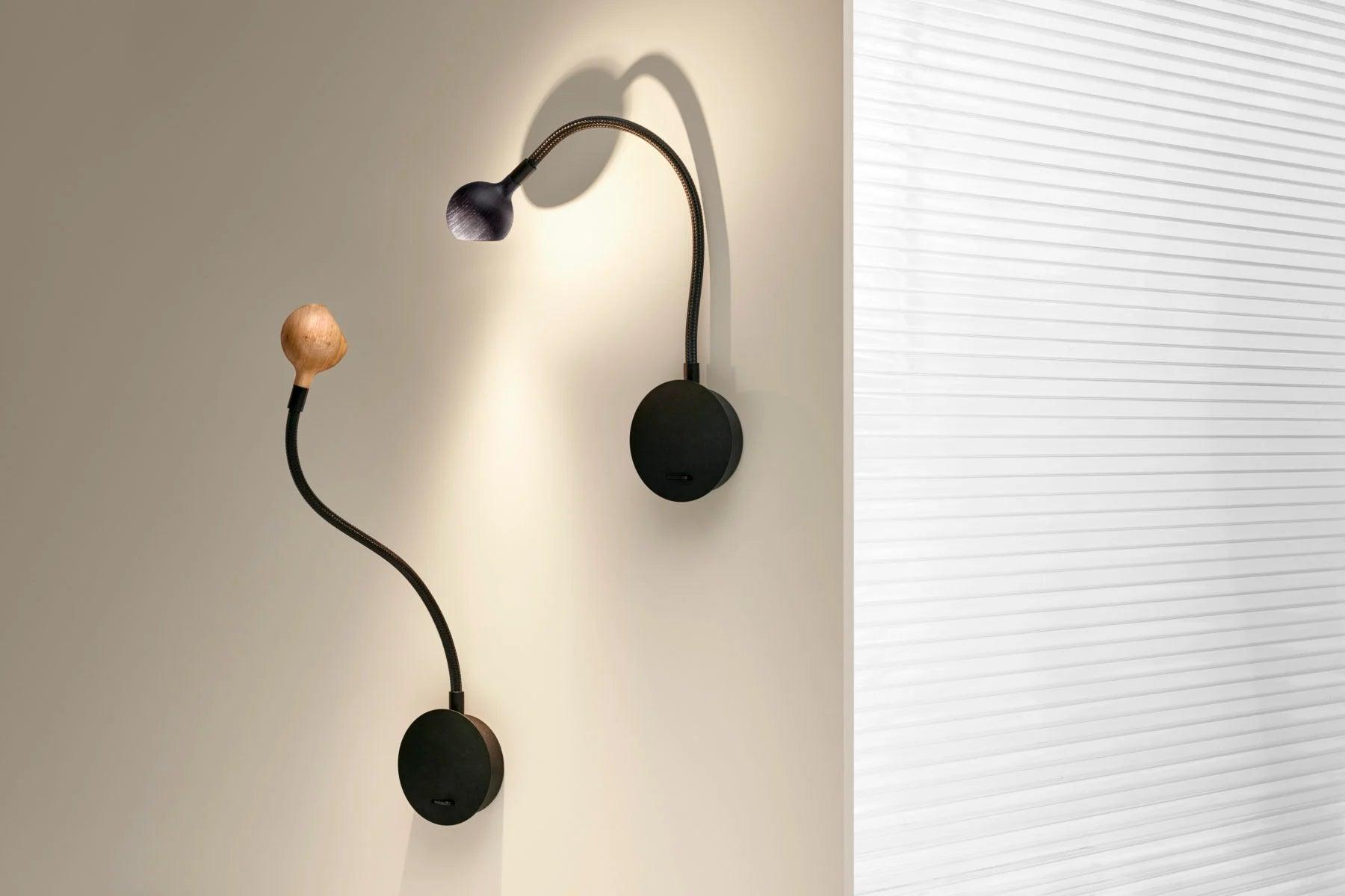 Lampa ścienna Nº8 czarny Marset    Eye on Design