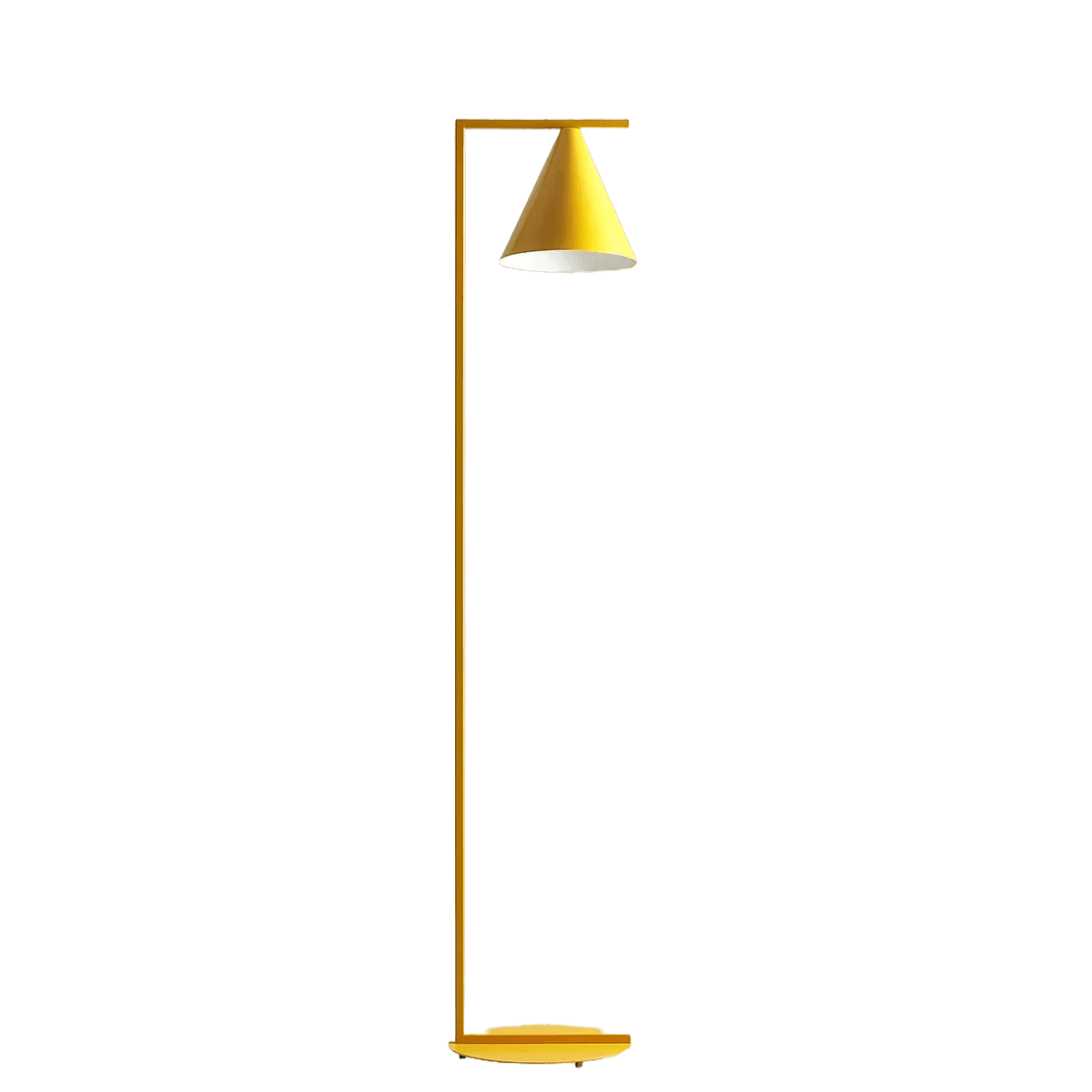 Lampa stojąca FORM musztardowy Artera    Eye on Design