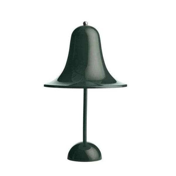 Lampa stołowa przenośna PANTOP ciemnozielony Verpan    Eye on Design
