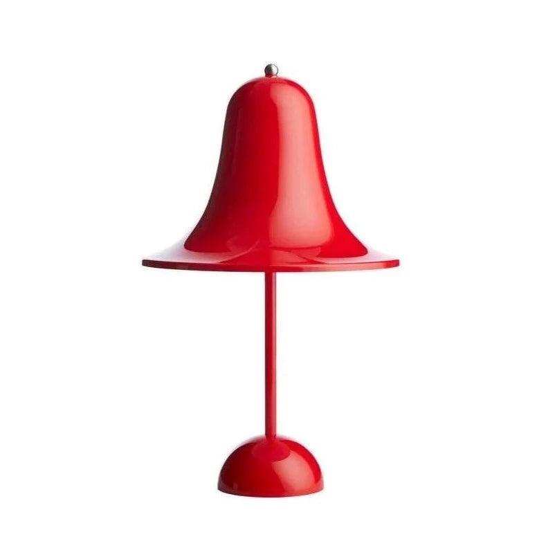 Lampa stołowa przenośna PANTOP czerwony Verpan    Eye on Design