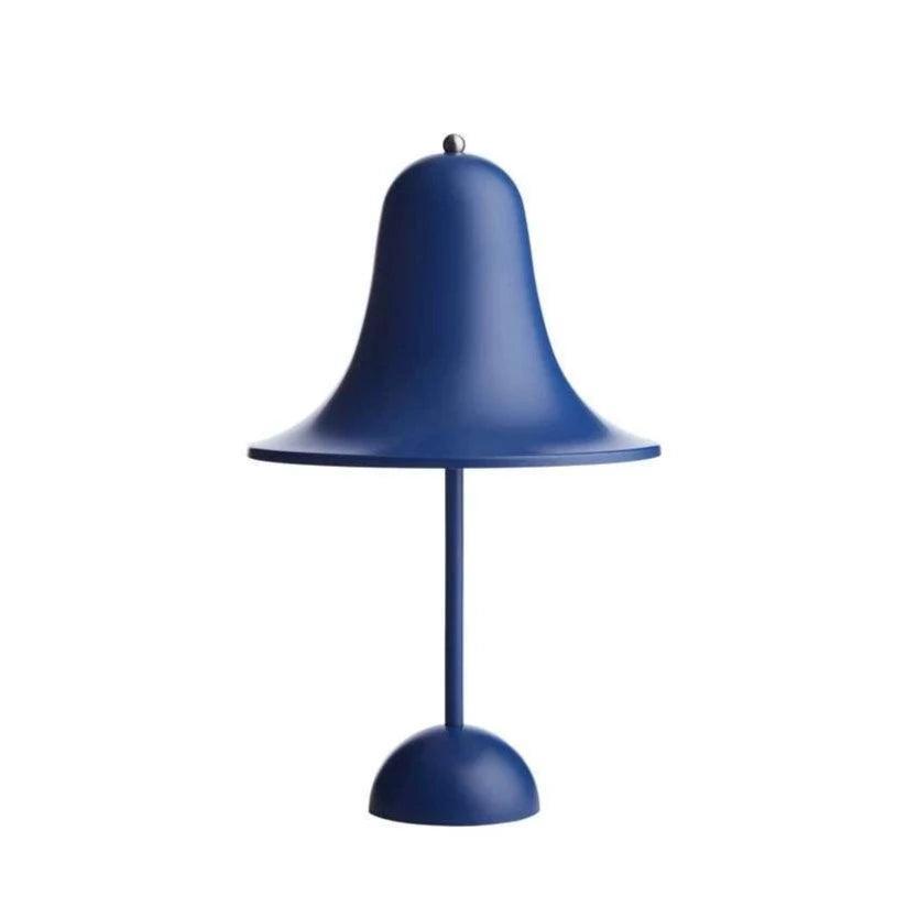 Lampa stołowa przenośna PANTOP niebieski mat Verpan    Eye on Design
