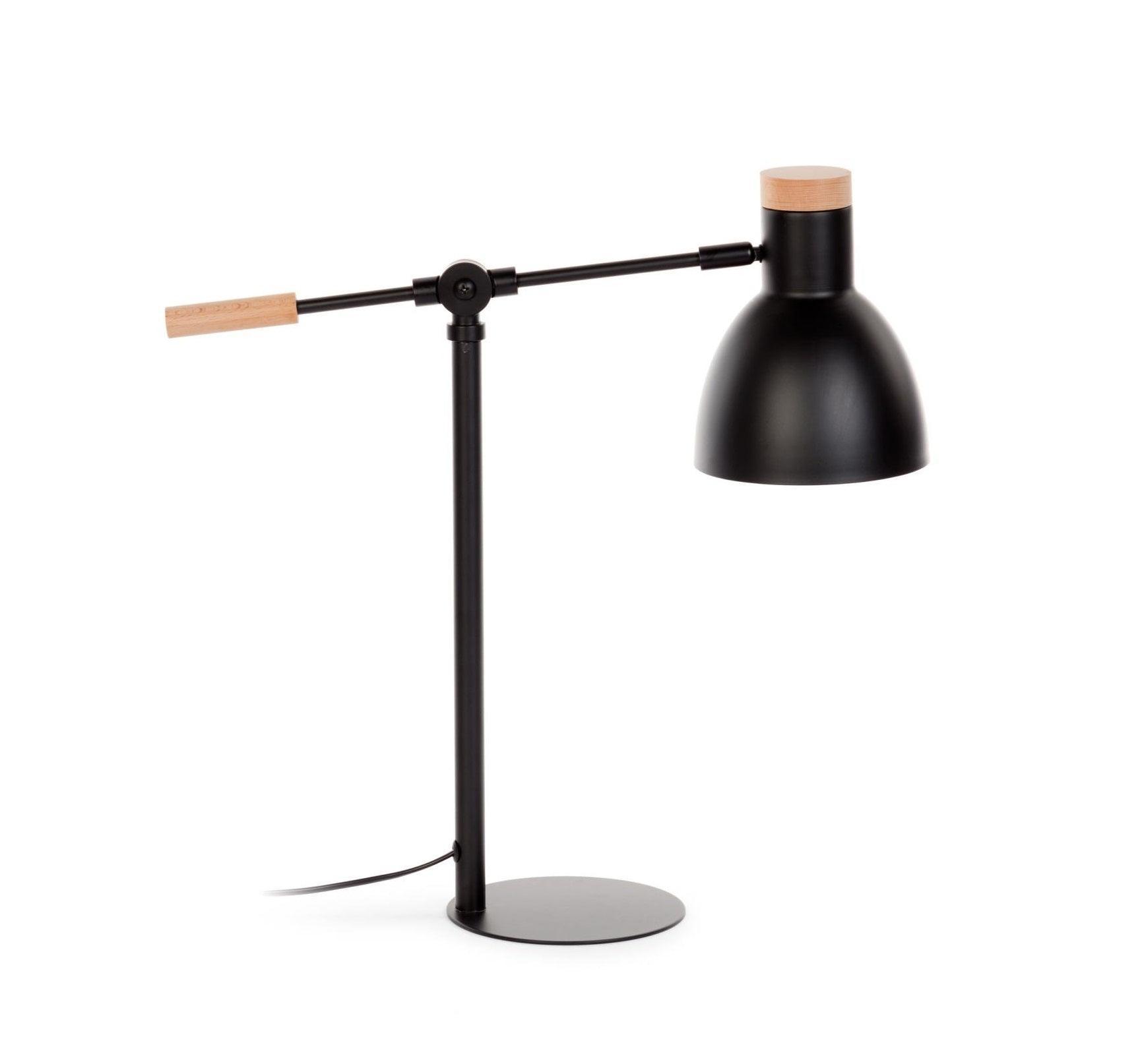Lampa stołowa TESCARLE czarny La Forma    Eye on Design