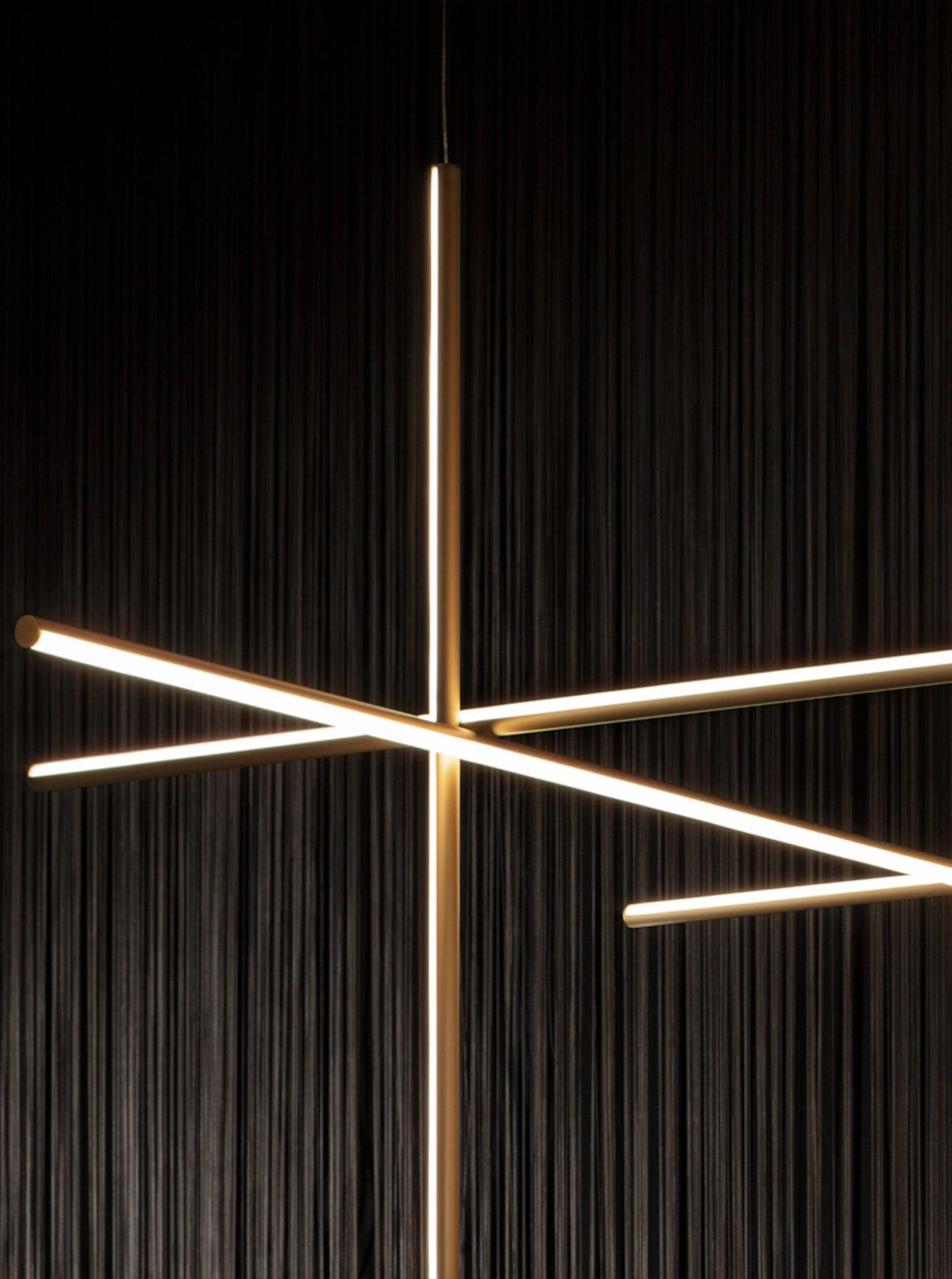 Lampa sufitowa COORDINATES 4 szampański Flos    Eye on Design