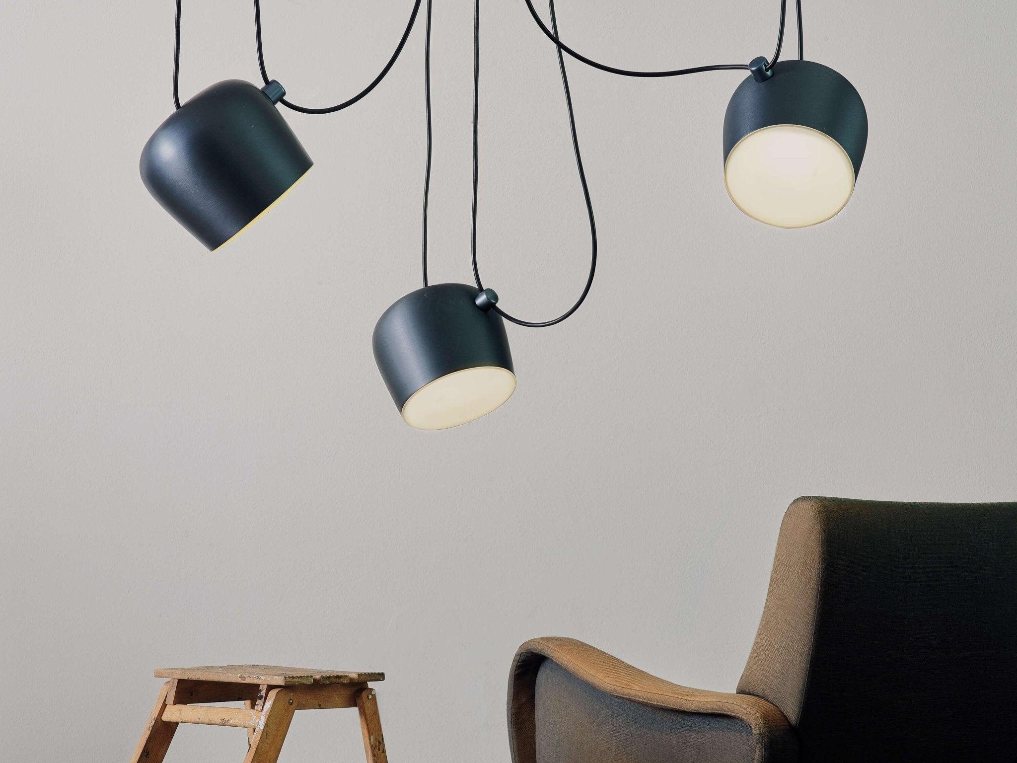 Lampa wisząca AIM granatowy Flos    Eye on Design