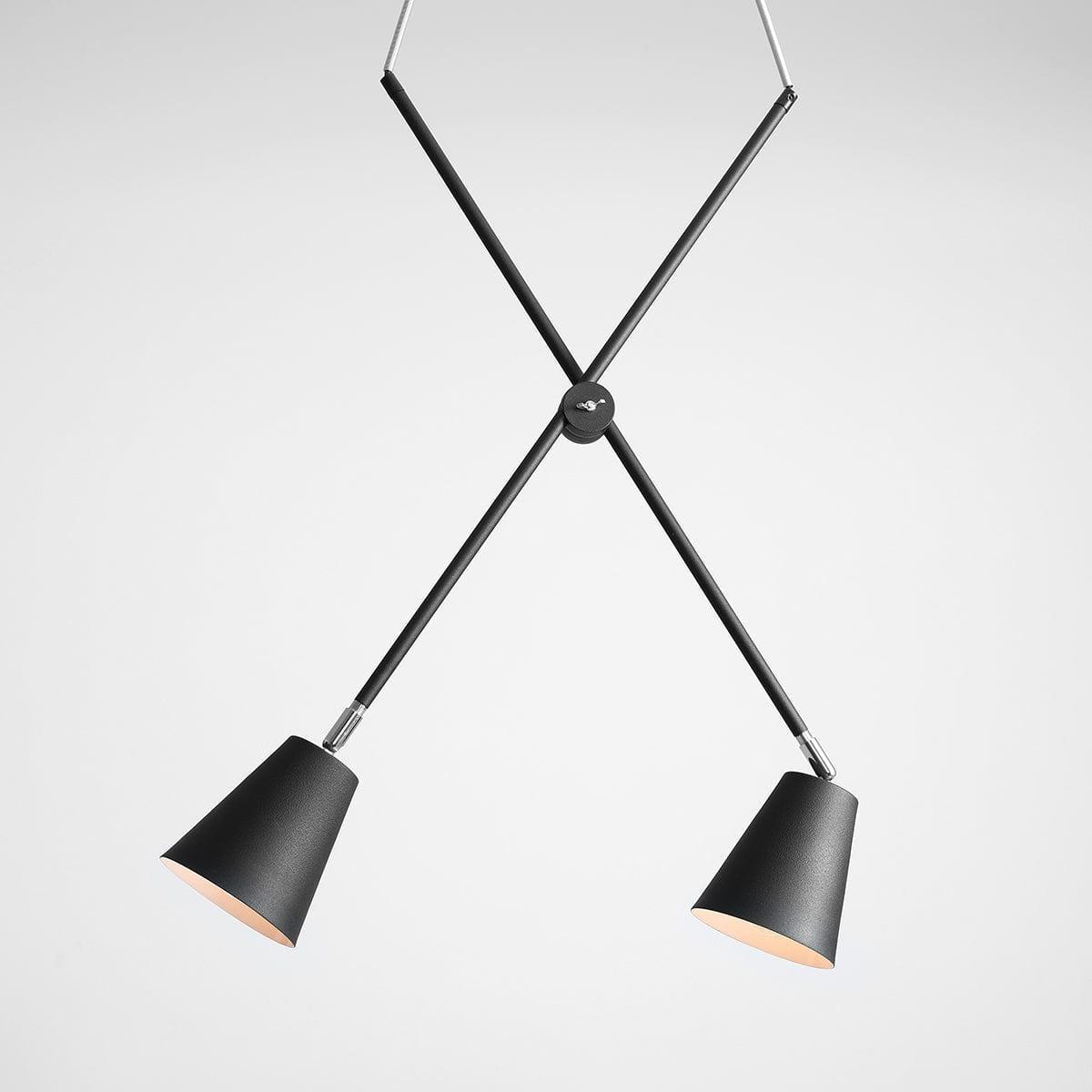 Lampa wisząca ARTE DUO czarny Artera    Eye on Design