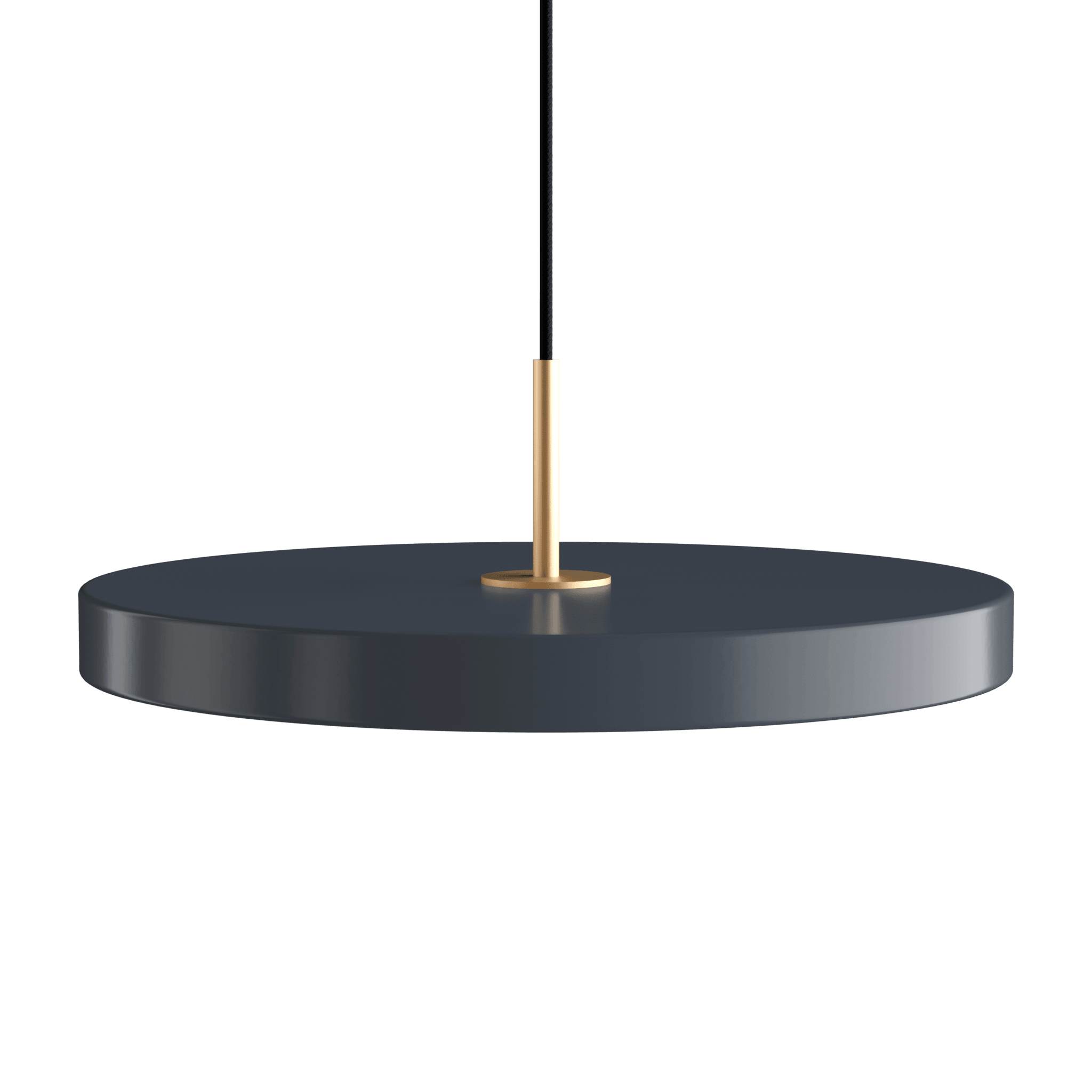 Lampa wisząca ASTERIA antracytowy UMAGE Ø43 x 4 cm Złoty  Eye on Design