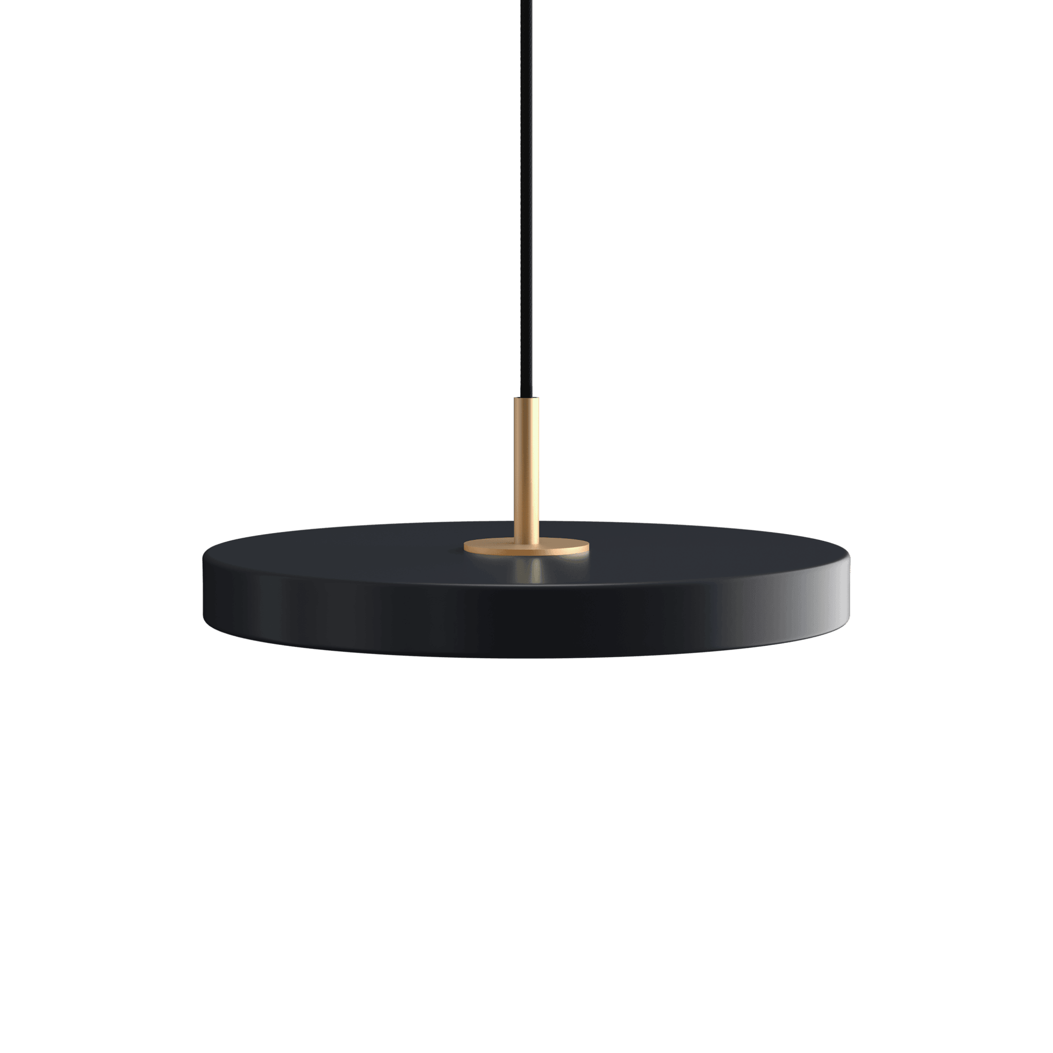 Lampa wisząca ASTERIA antracytowy UMAGE Ø31 x 3.3 cm Złoty  Eye on Design