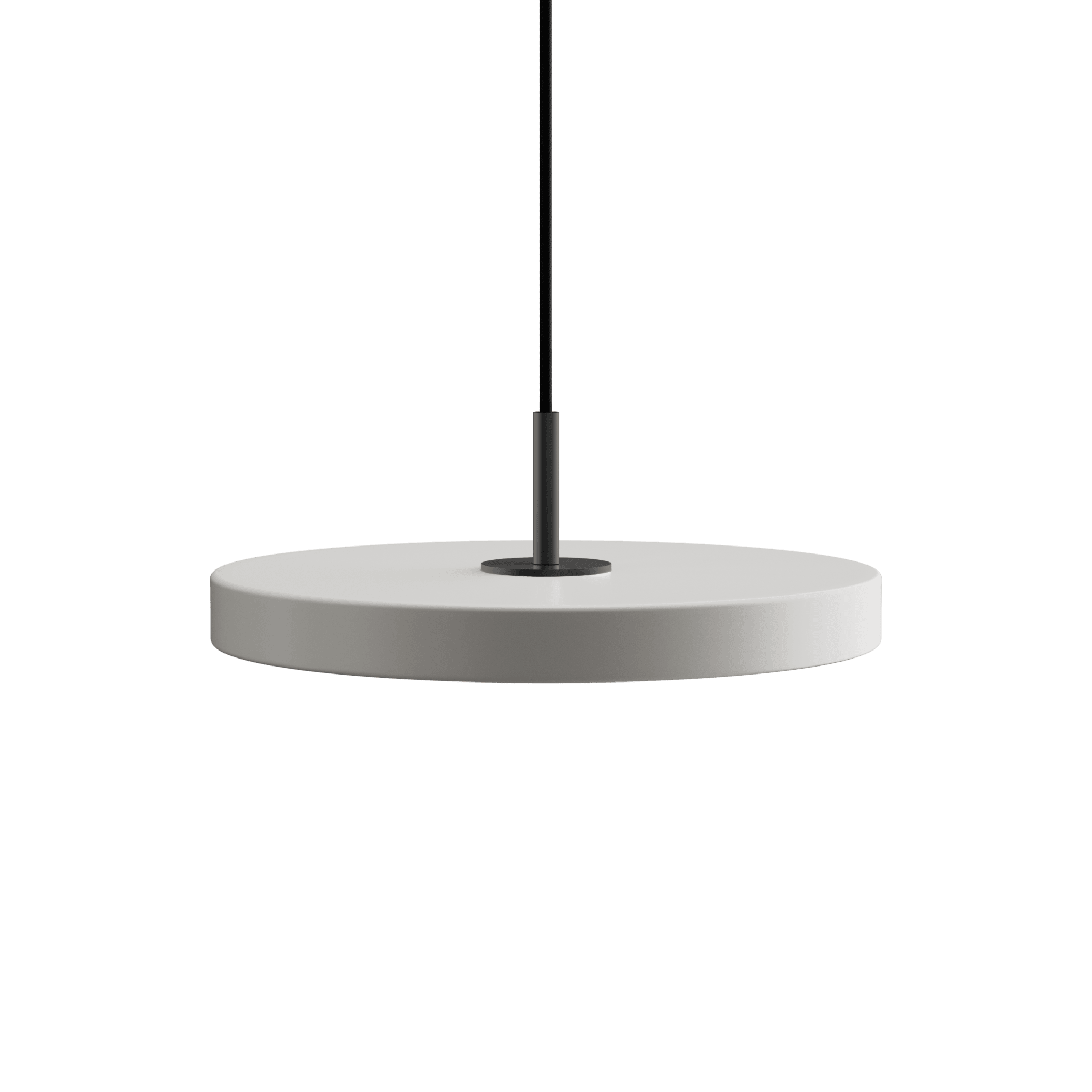 Lampa wisząca ASTERIA jasnoszary UMAGE Ø31 x 3.3 cm Czarny  Eye on Design