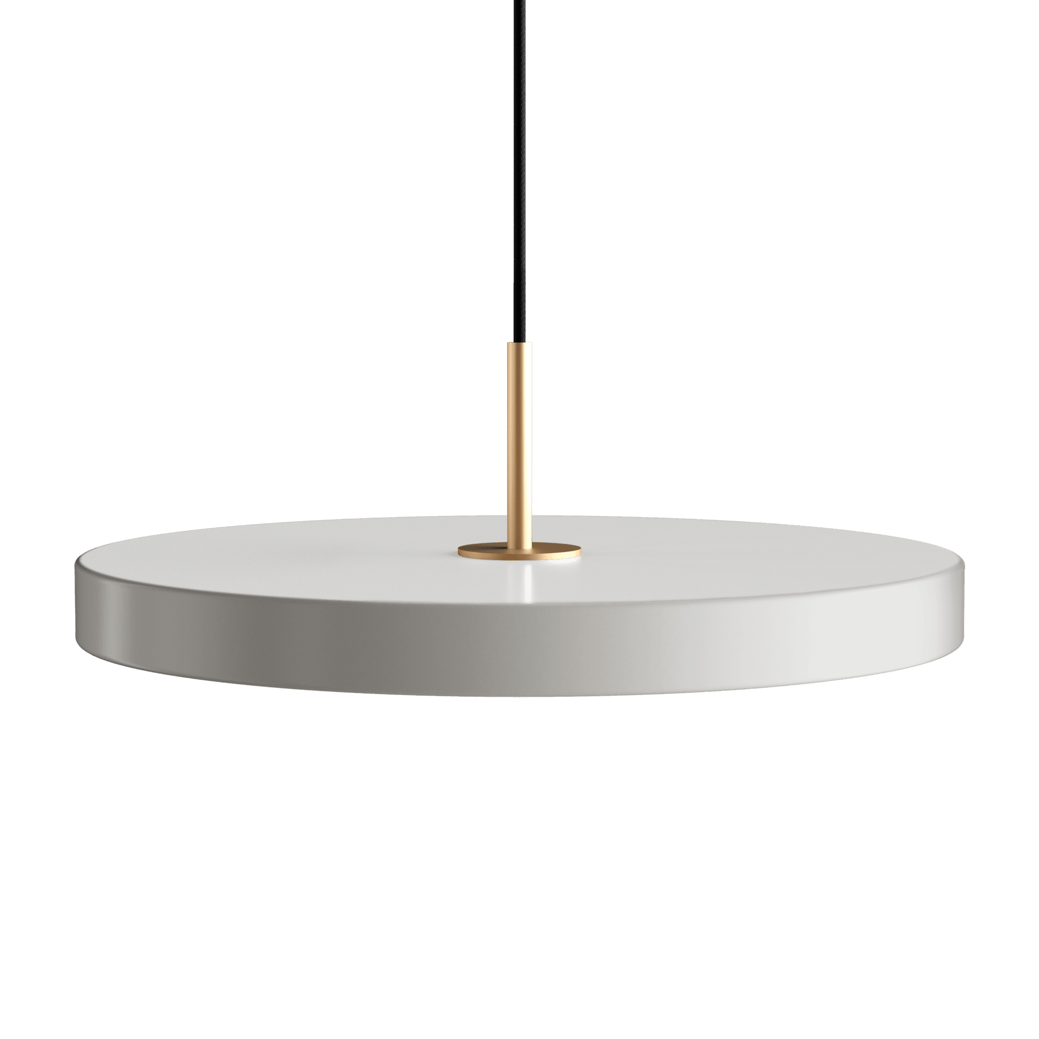 Lampa wisząca ASTERIA jasnoszary UMAGE Ø43 x 4 cm Złoty  Eye on Design