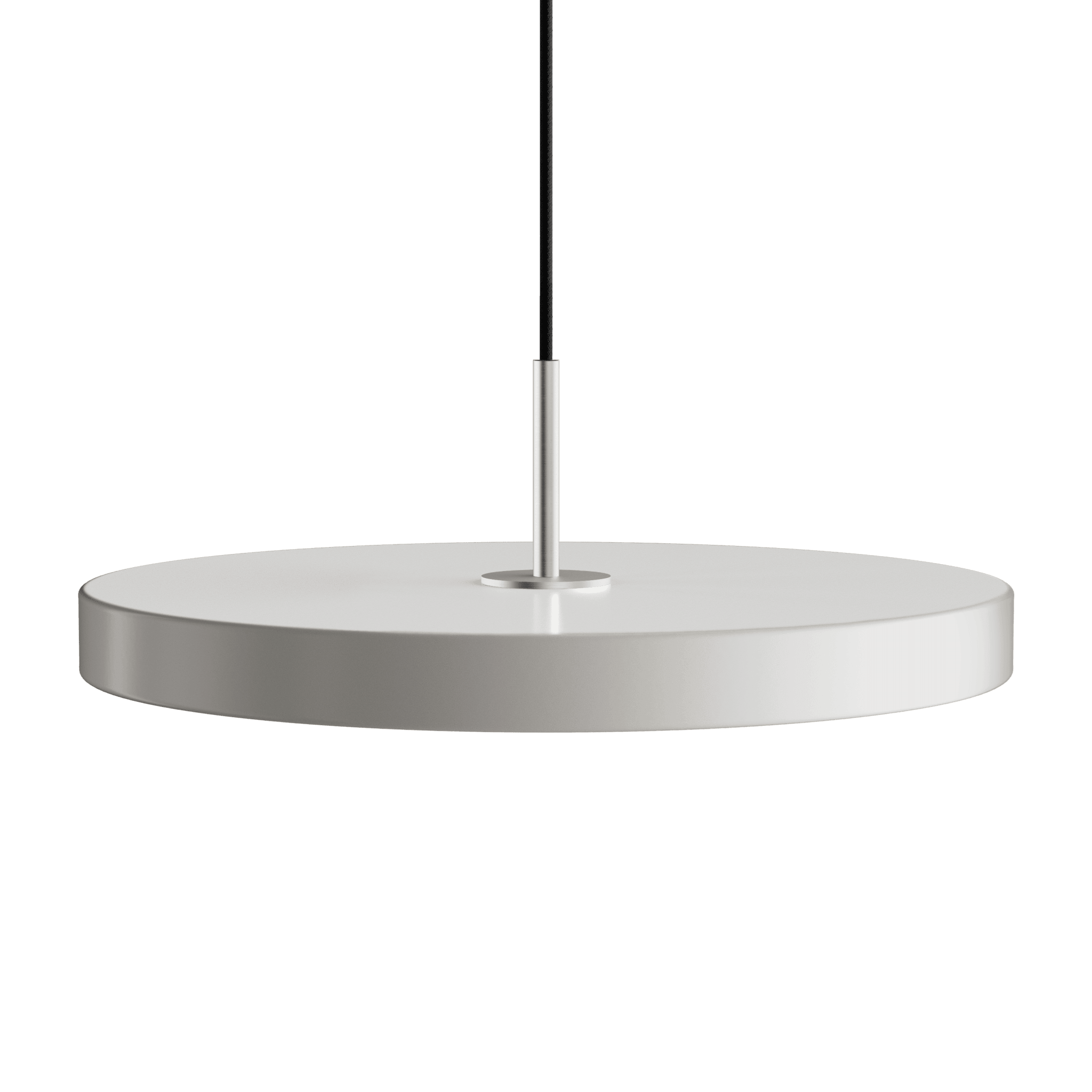 Lampa wisząca ASTERIA jasnoszary UMAGE Ø43 x 4 cm Srebrny  Eye on Design