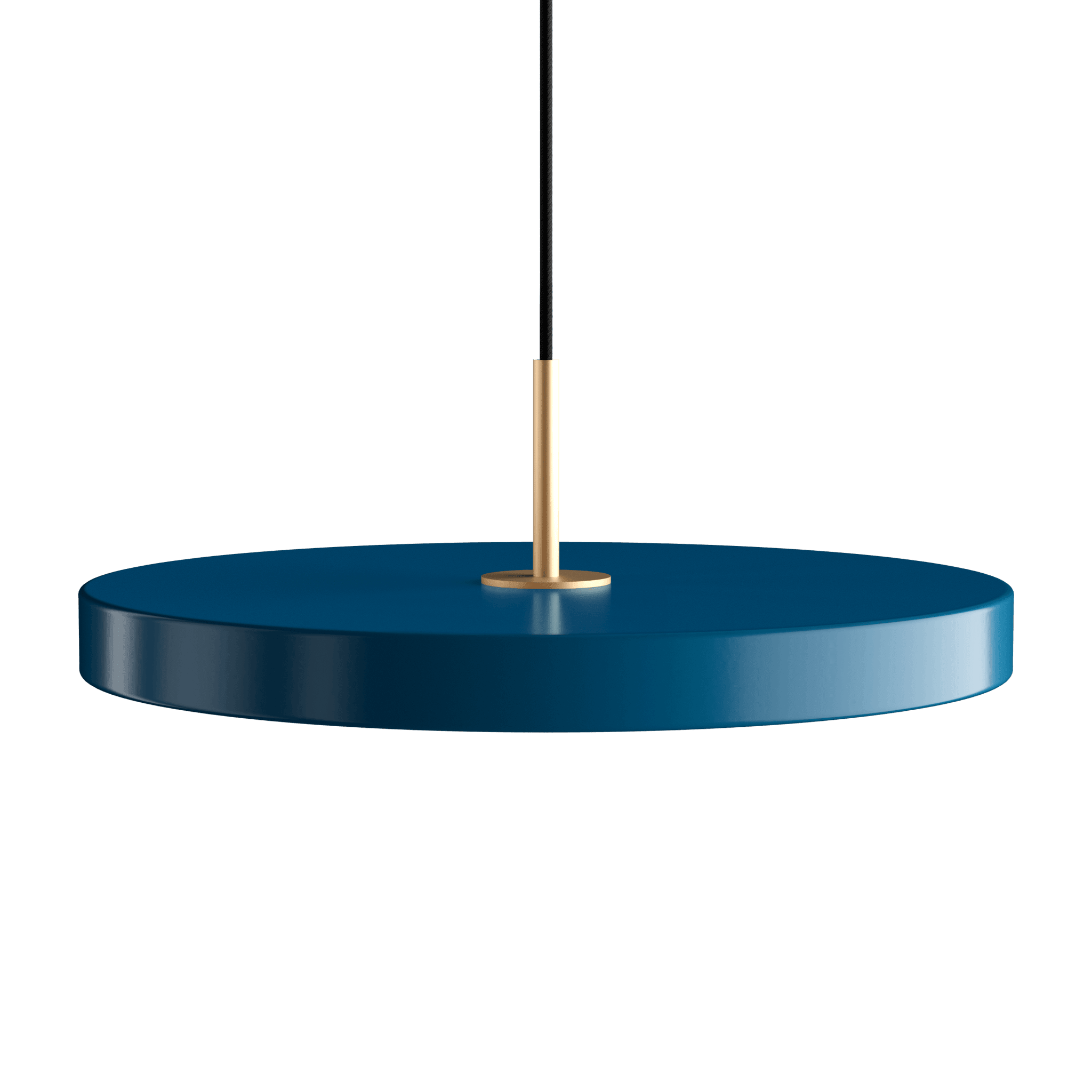 Lampa wisząca ASTERIA niebieski UMAGE Ø43 x 4 cm Złoty  Eye on Design