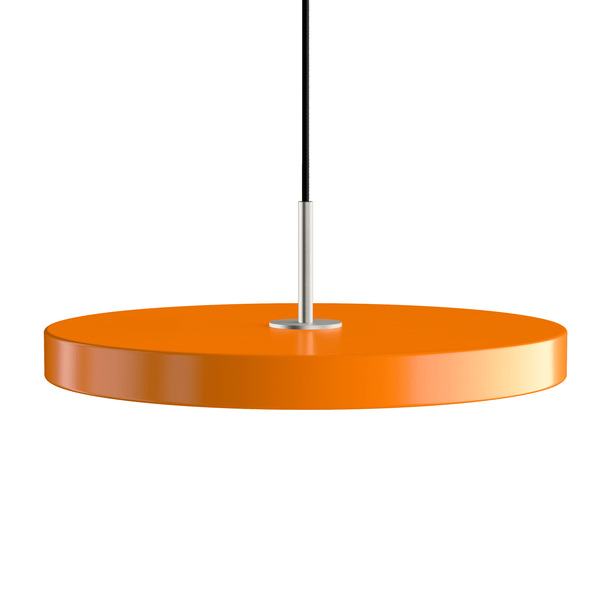 Lampa wisząca ASTERIA pomarańczowy UMAGE Ø43 x 4 cm Srebrny  Eye on Design