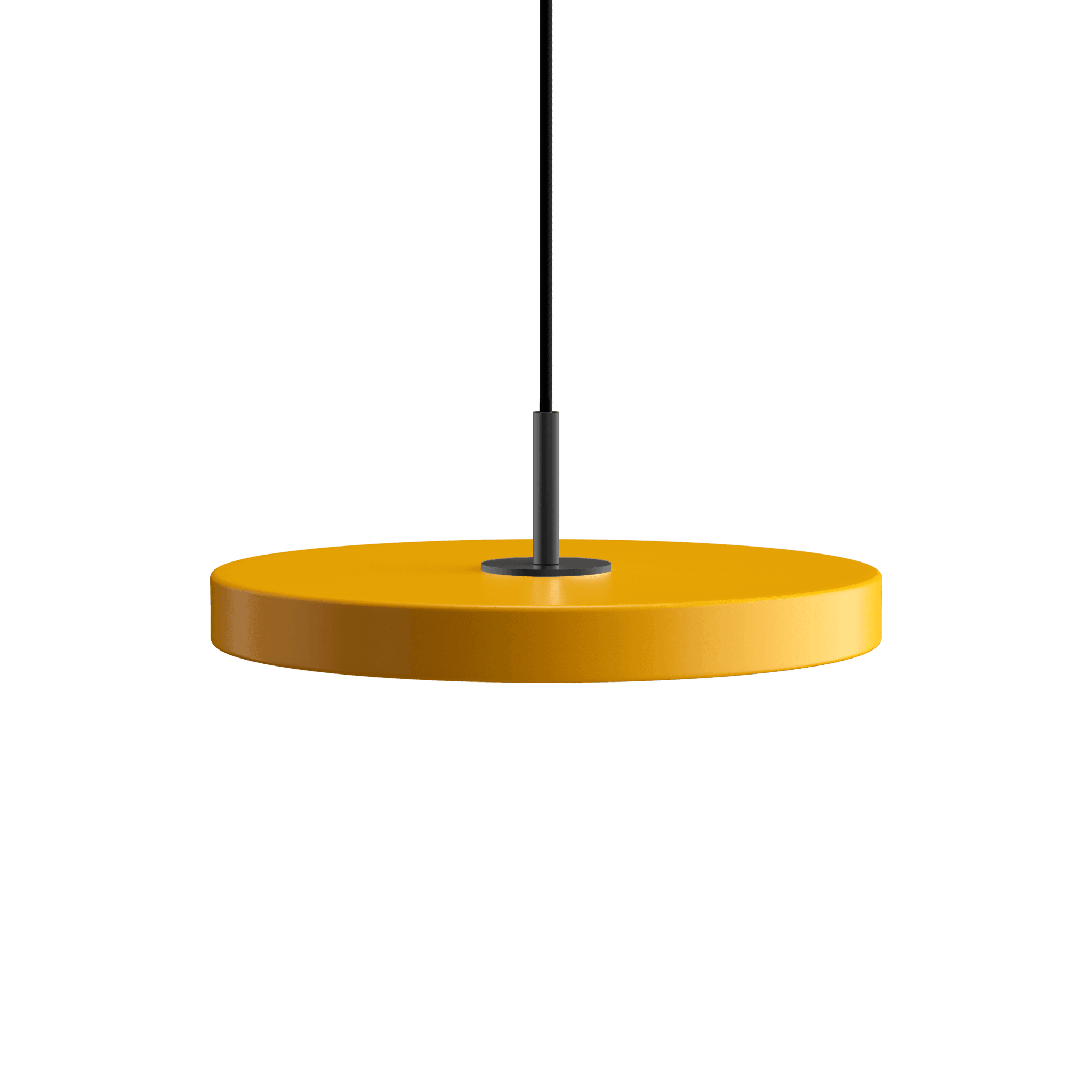 Lampa wisząca ASTERIA szafranowy UMAGE Ø31 x 3.3 cm Czarny  Eye on Design