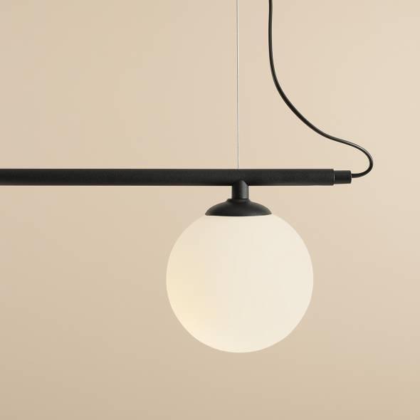 Lampa wisząca BERYL GLASS DUO czarny Artera    Eye on Design