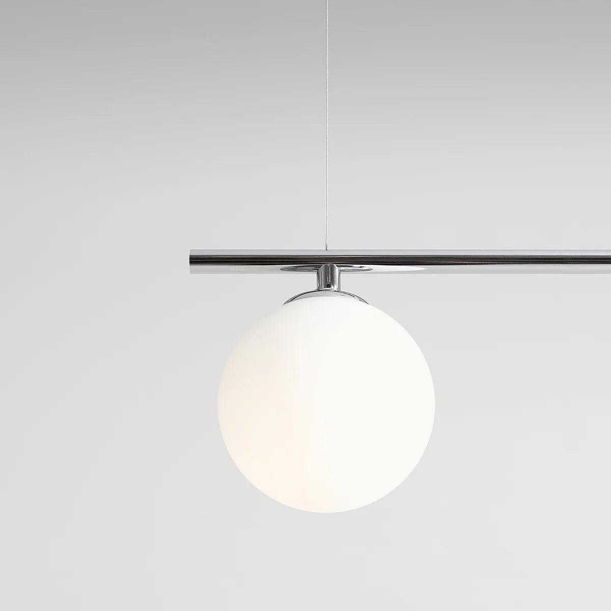 Lampa wisząca BERYL GLASS TRIO chromowany Artera    Eye on Design