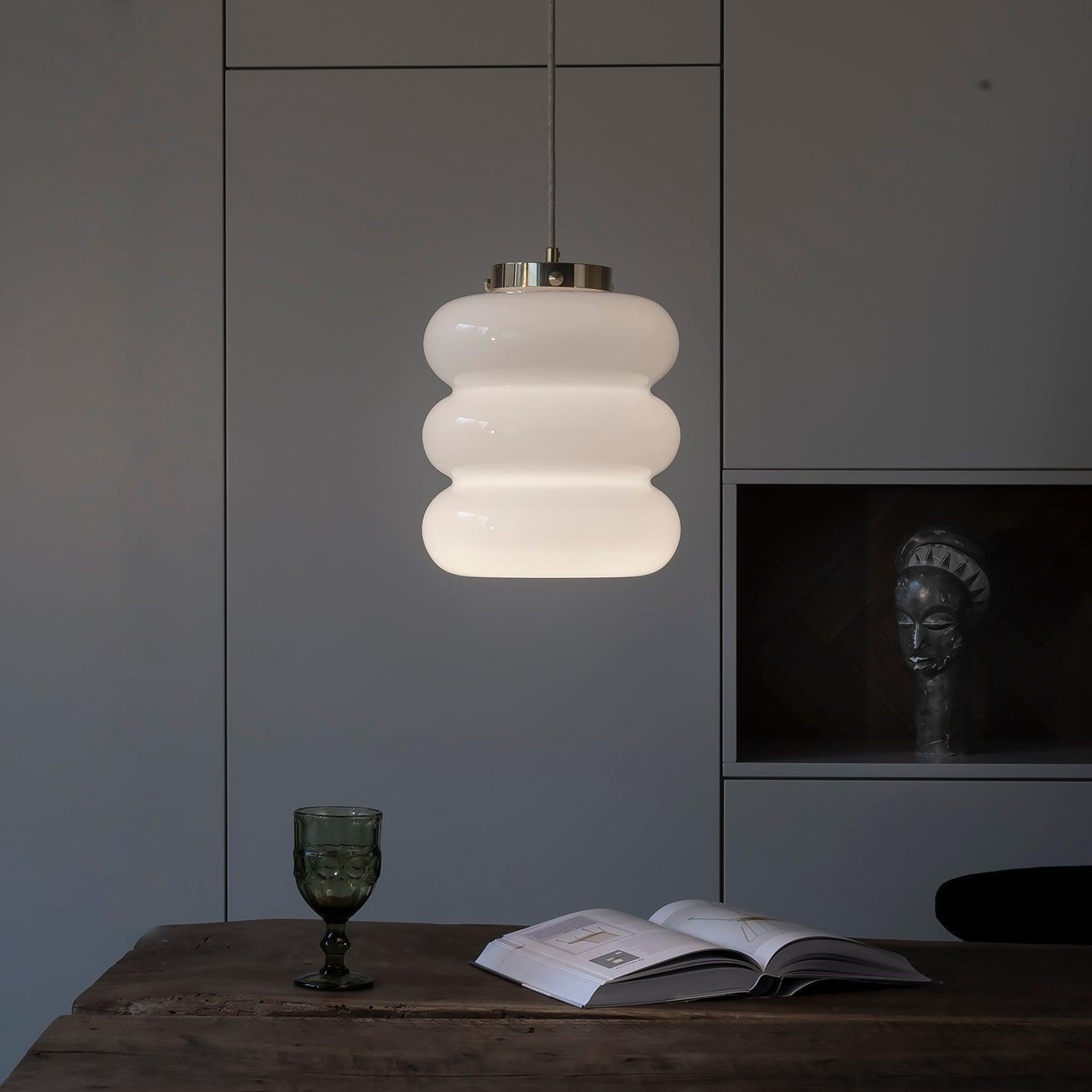 Lampa wisząca BIBE nikiel Embassy Interiors    Eye on Design