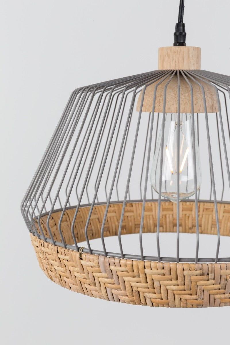 Lampa wisząca BIRDY WIDE rattanowa Zuiver    Eye on Design