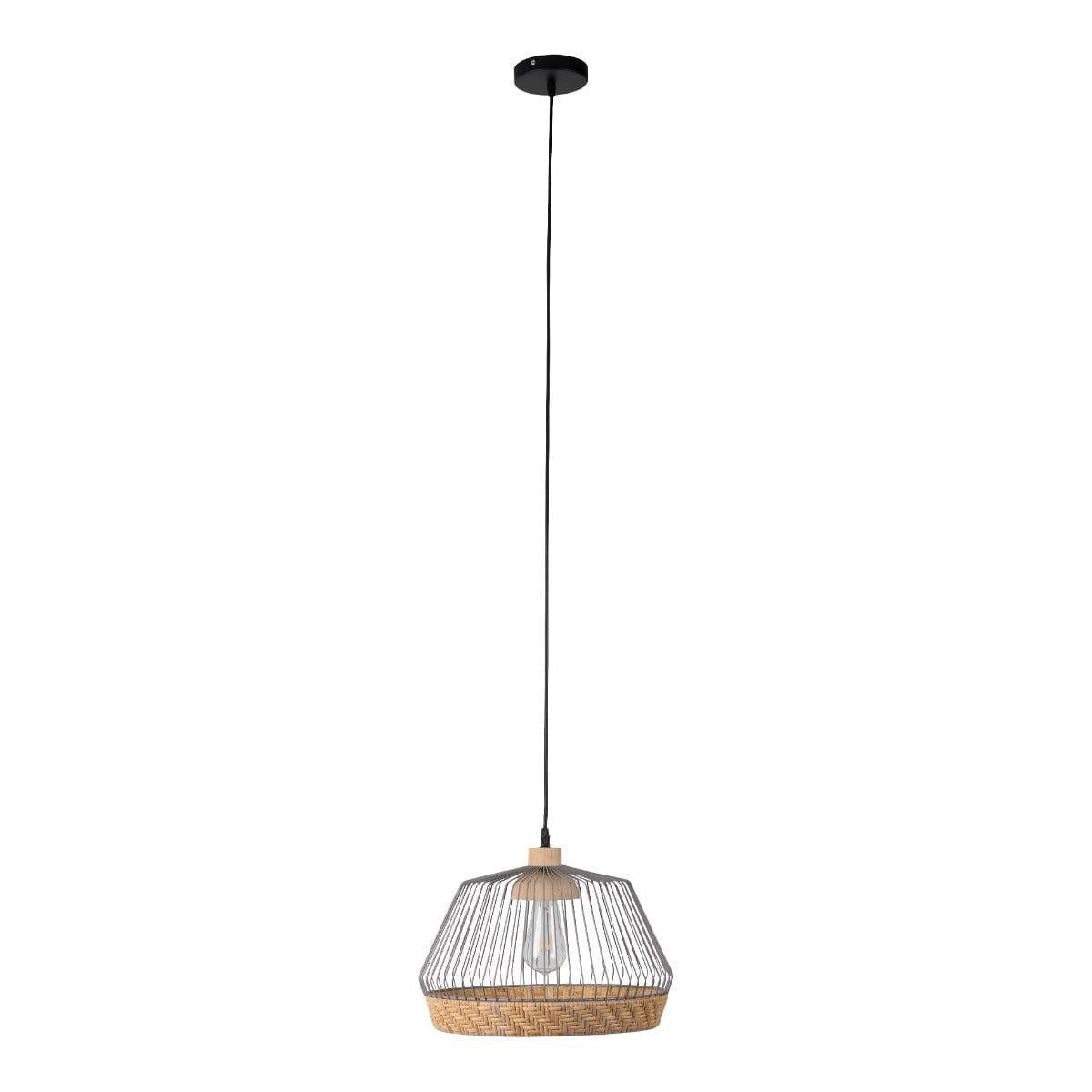 Lampa wisząca BIRDY WIDE rattanowa Zuiver    Eye on Design