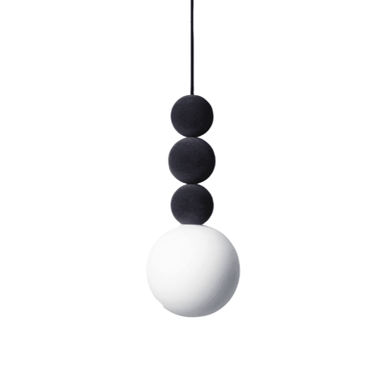 Lampa wisząca BOLA BOLA VELVET antracytowa Loftlight    Eye on Design