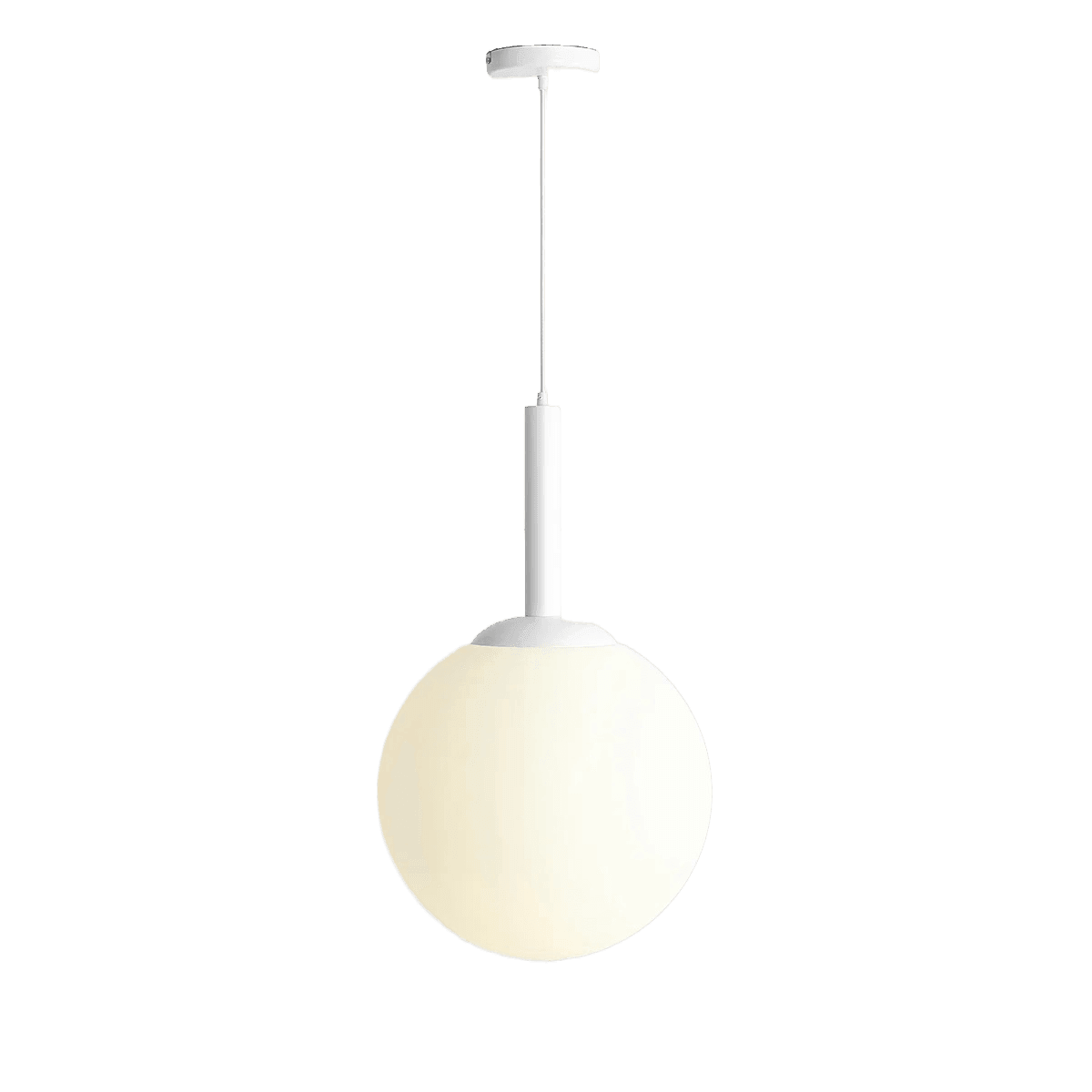 Lampa wisząca BOSSO GRANCE biały Artera 40 cm   Eye on Design