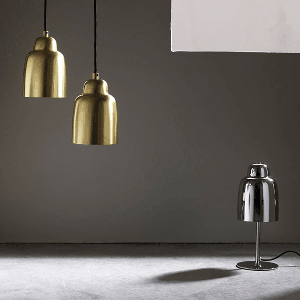 Lampa wisząca CHAMPAGNE szczotkowane złoto Pholc    Eye on Design