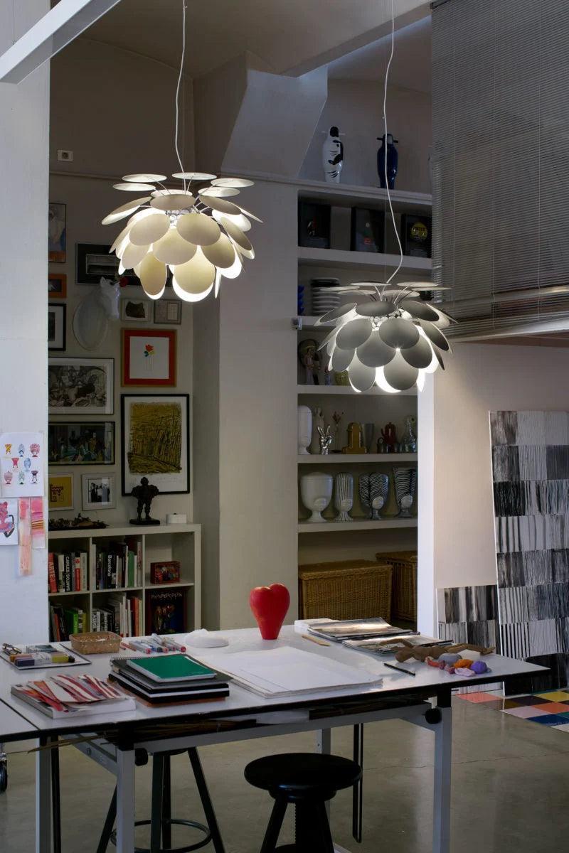 Lampa wisząca DISCOCO beżowy mat Marset    Eye on Design