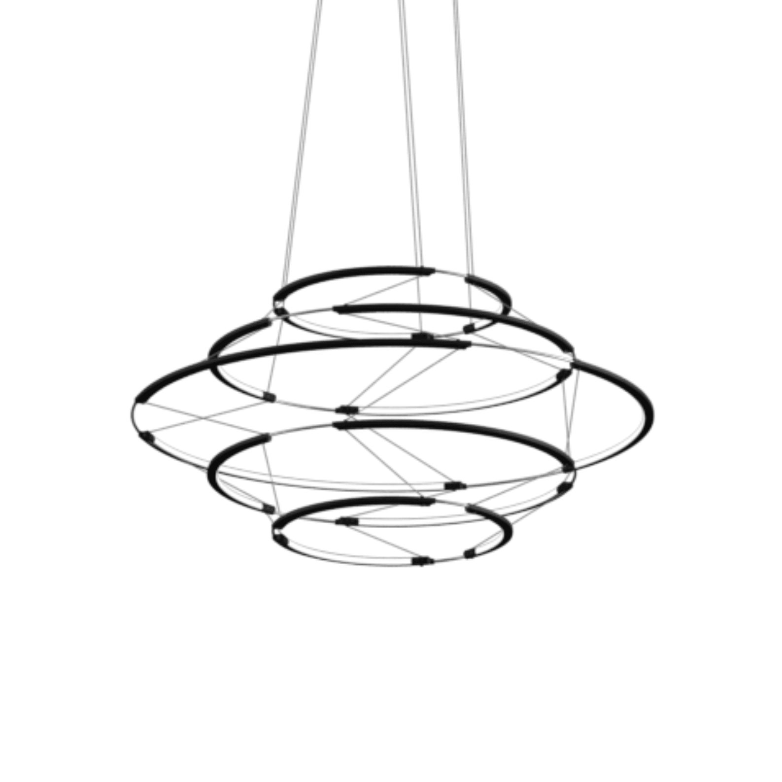 Lampa wisząca DROP 5 czarny - Eye on Design