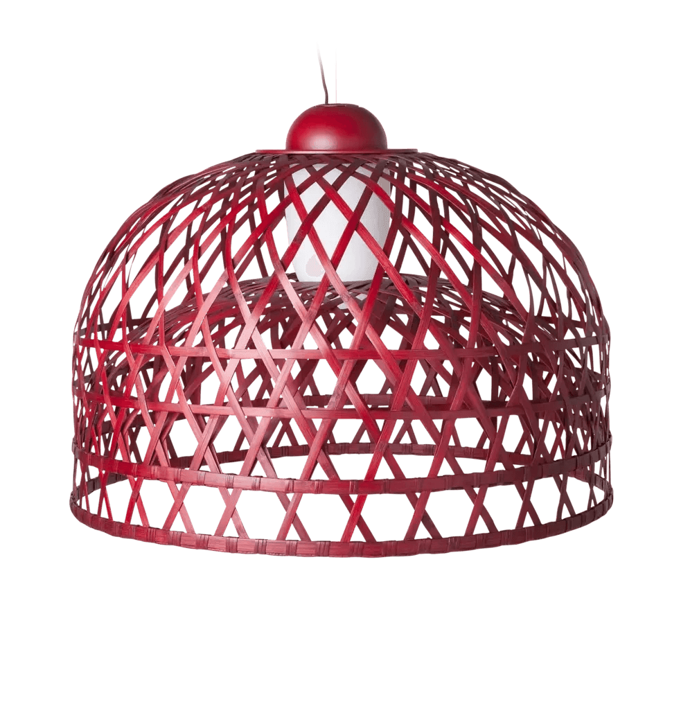 Lampa wisząca EMPEROR SUSPENDED czerwony Moooi 160 cm   Eye on Design