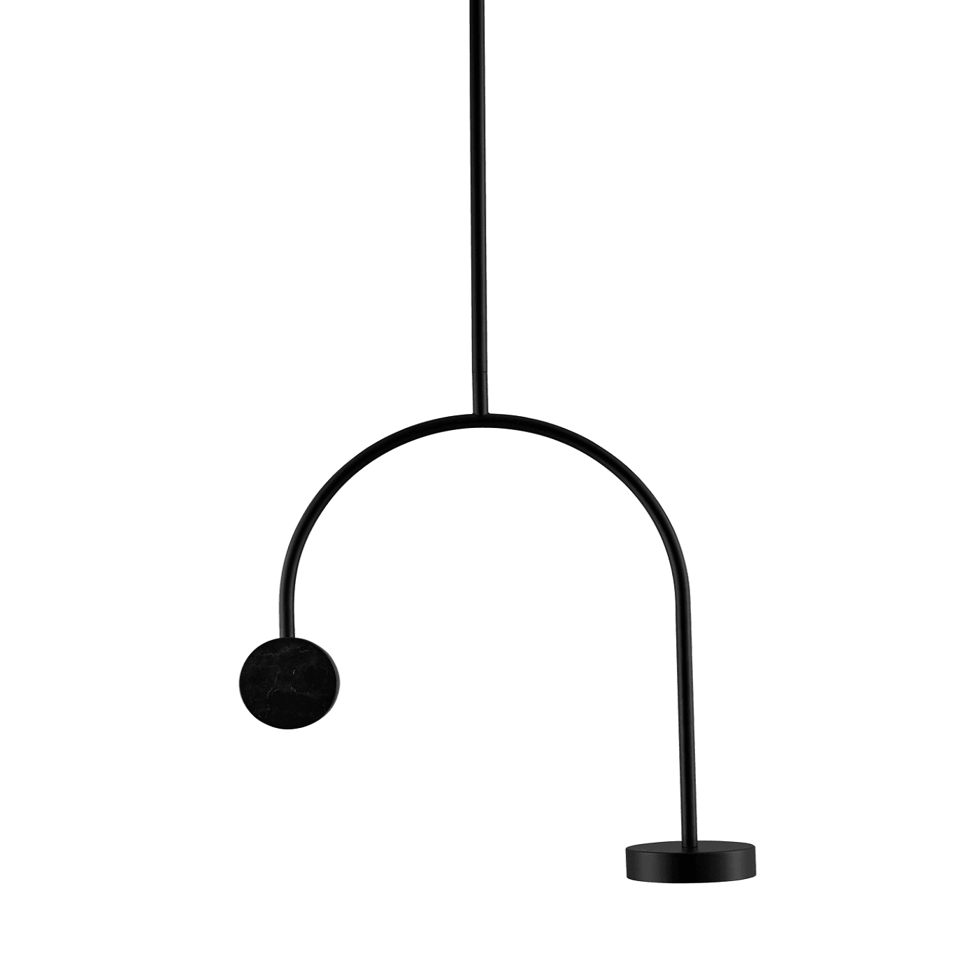 Lampa wisząca GRASIL czarny marmur AYTM    Eye on Design