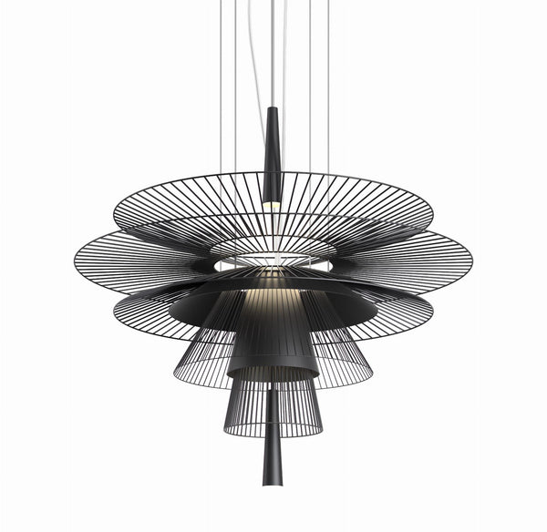 Lampa wisząca GRAVITY I czarny Forestier    Eye on Design