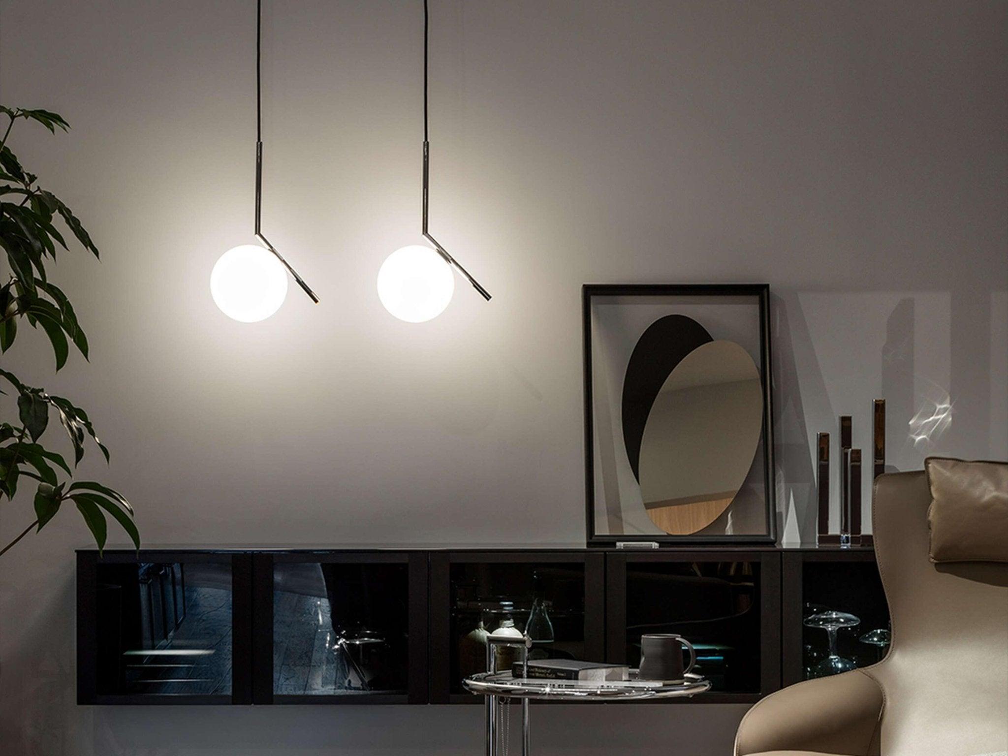 Lampa wisząca IC LIGHTS chromowany Flos    Eye on Design