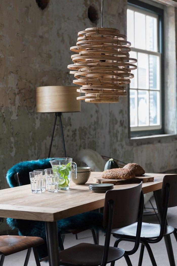 Lampa wisząca KUBU rattan Dutchbone    Eye on Design