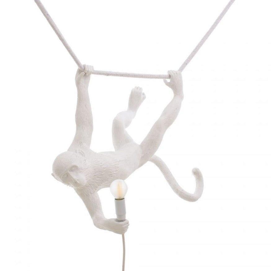 Lampa wisząca MONKEY SWING biały Seletti    Eye on Design