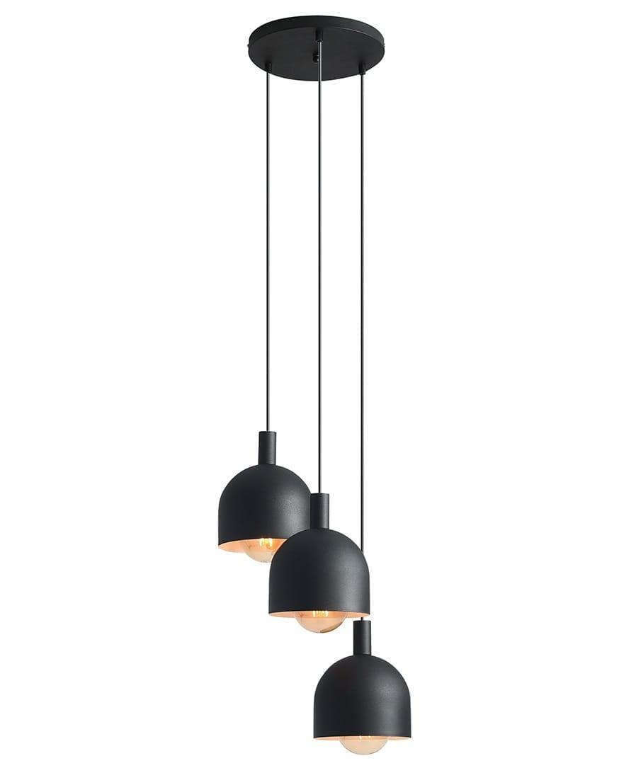 Lampa wisząca na kole BERYL TRIO czarny Artera    Eye on Design