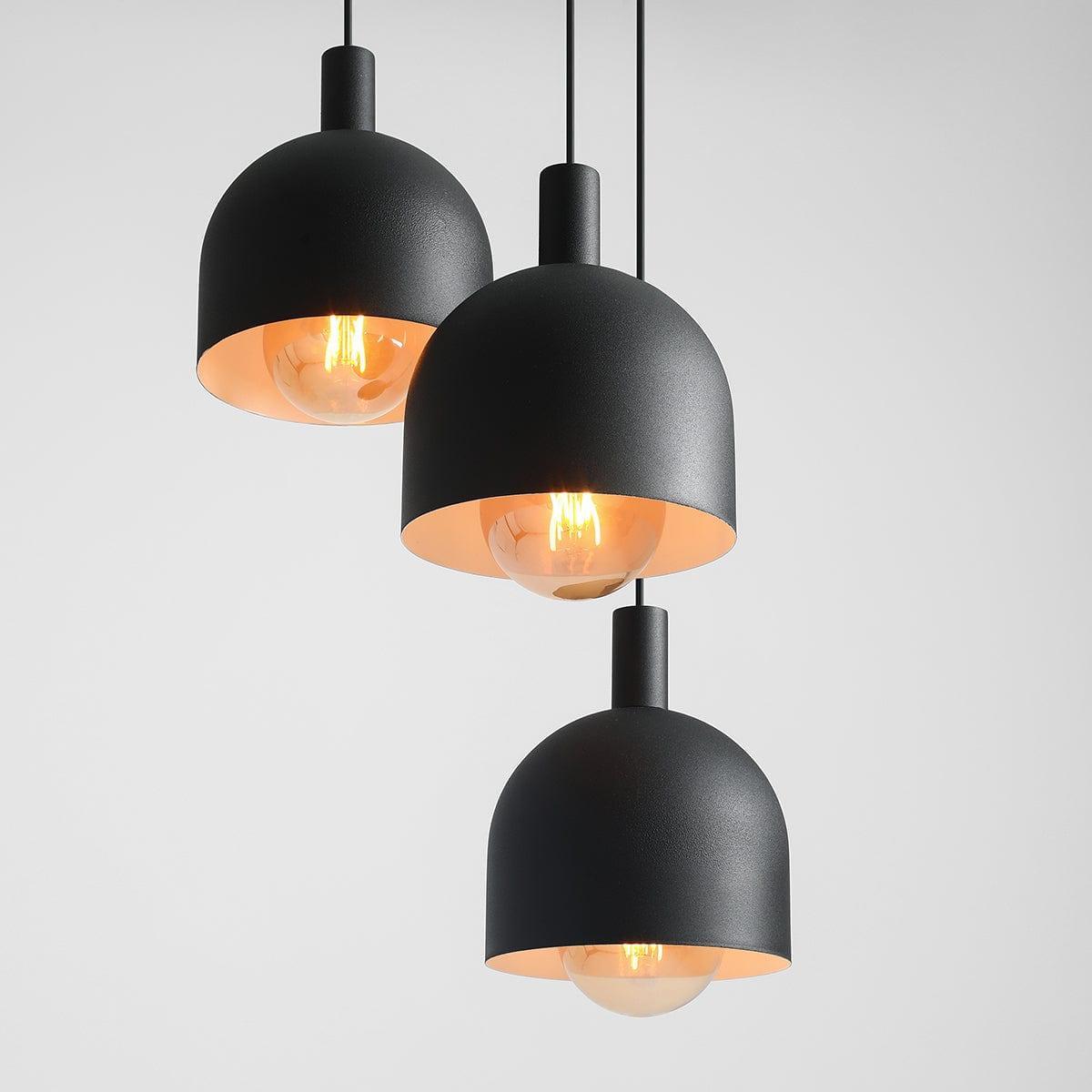 Lampa wisząca na kole BERYL TRIO czarny Artera    Eye on Design