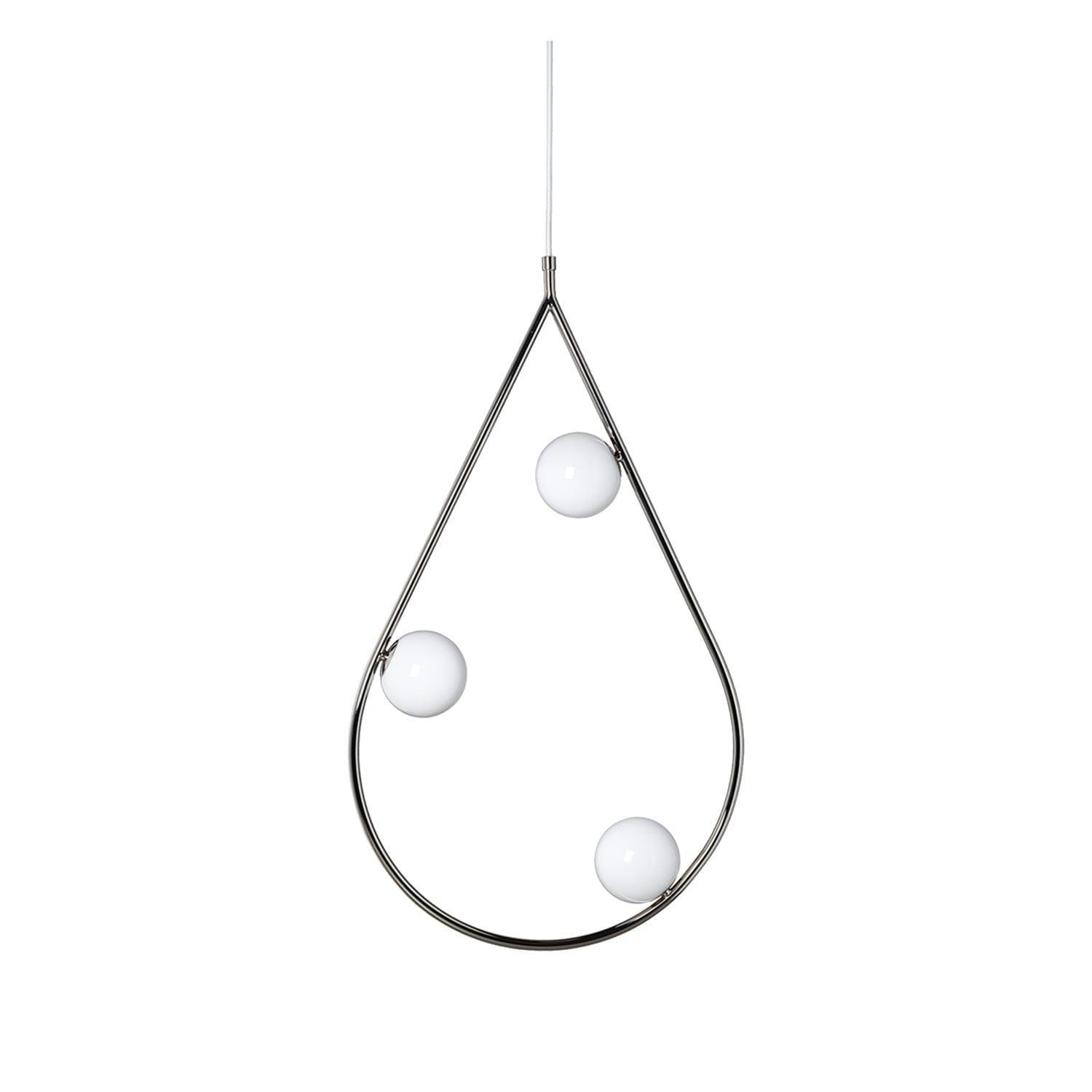 Lampa wisząca PEARLS GRAND nikiel Pholc    Eye on Design