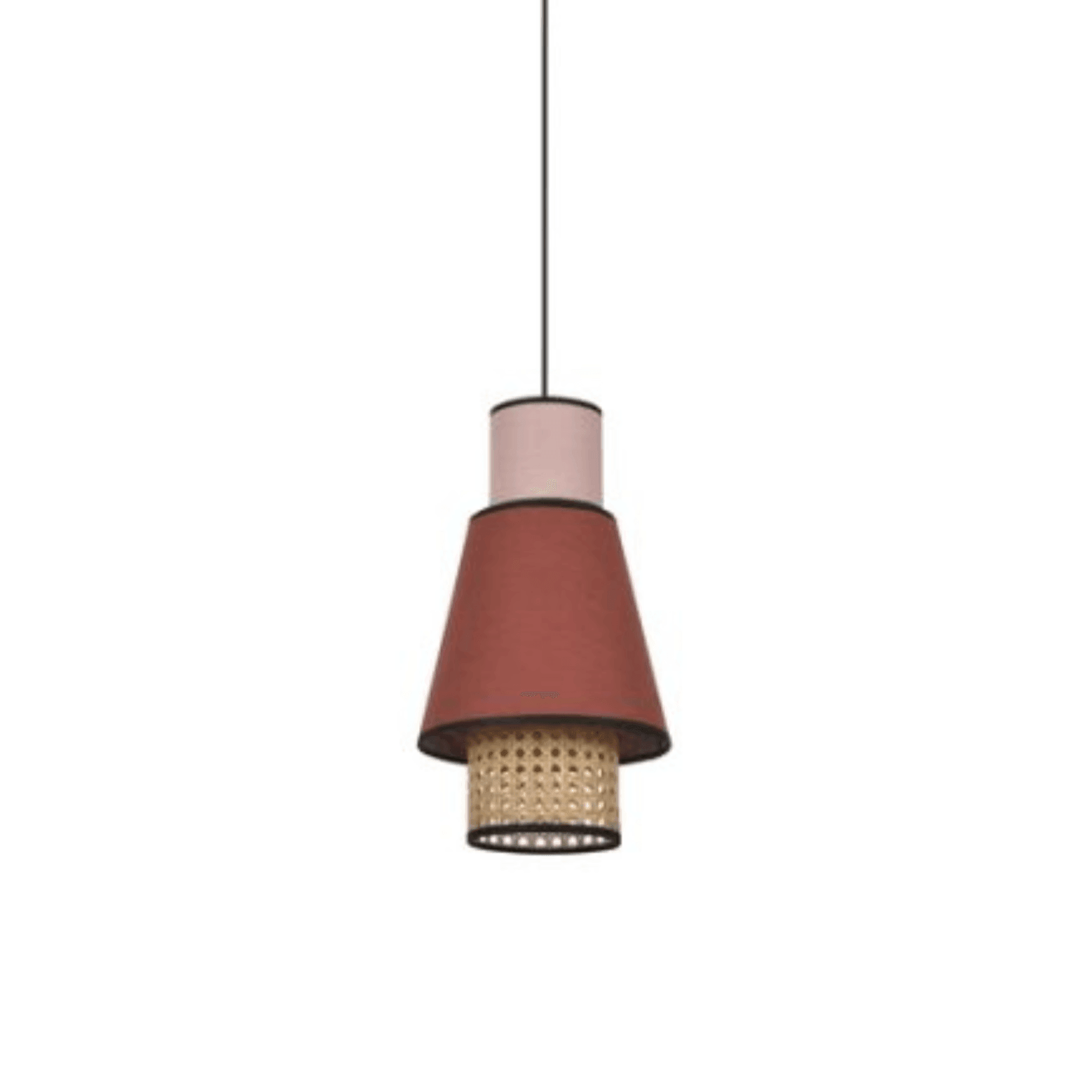 Lampa wisząca SINGAPOUR karminowy Market Set    Eye on Design