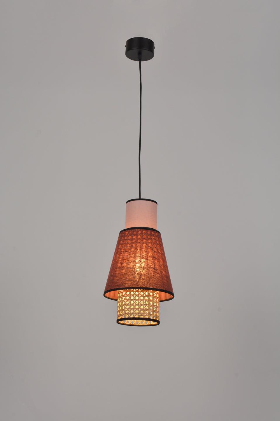 Lampa wisząca SINGAPOUR karminowy Market Set    Eye on Design