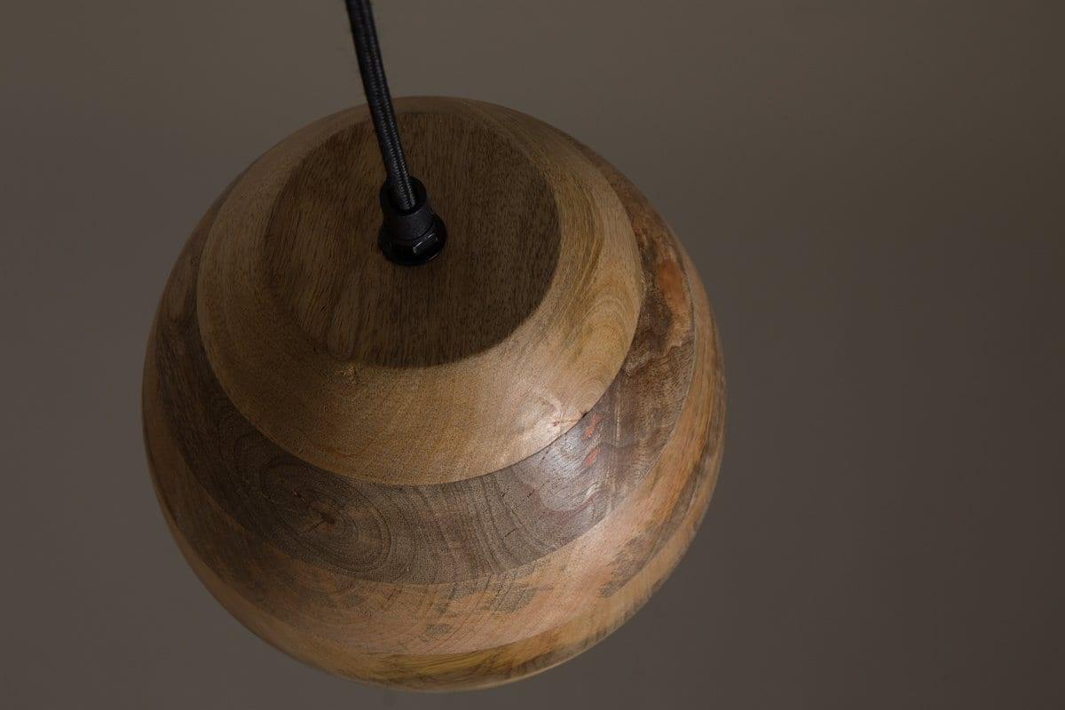 Lampa wisząca WOODY drewno mango Dutchbone    Eye on Design