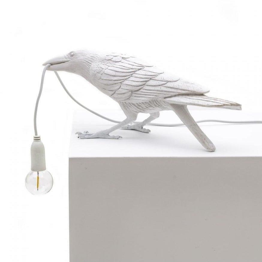 Lampa zewnętrzna BIRD PLAYING biały Seletti    Eye on Design